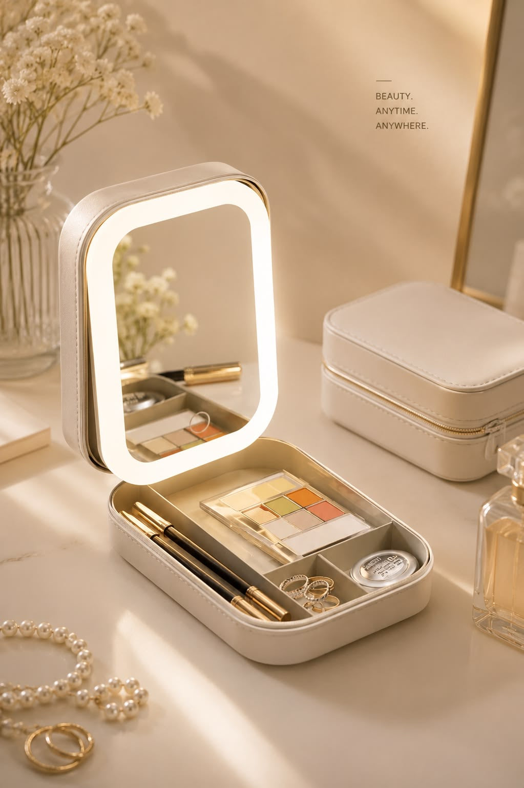 led make up box