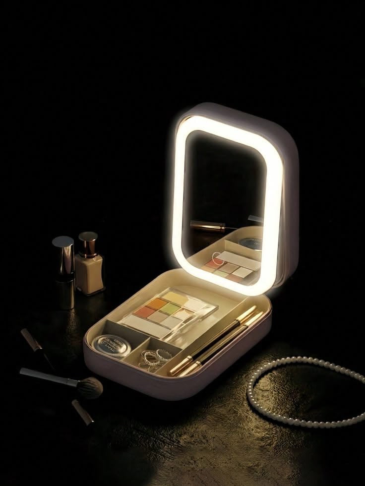 led make up box